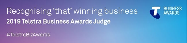 Telstra Business Awards Judge 2019