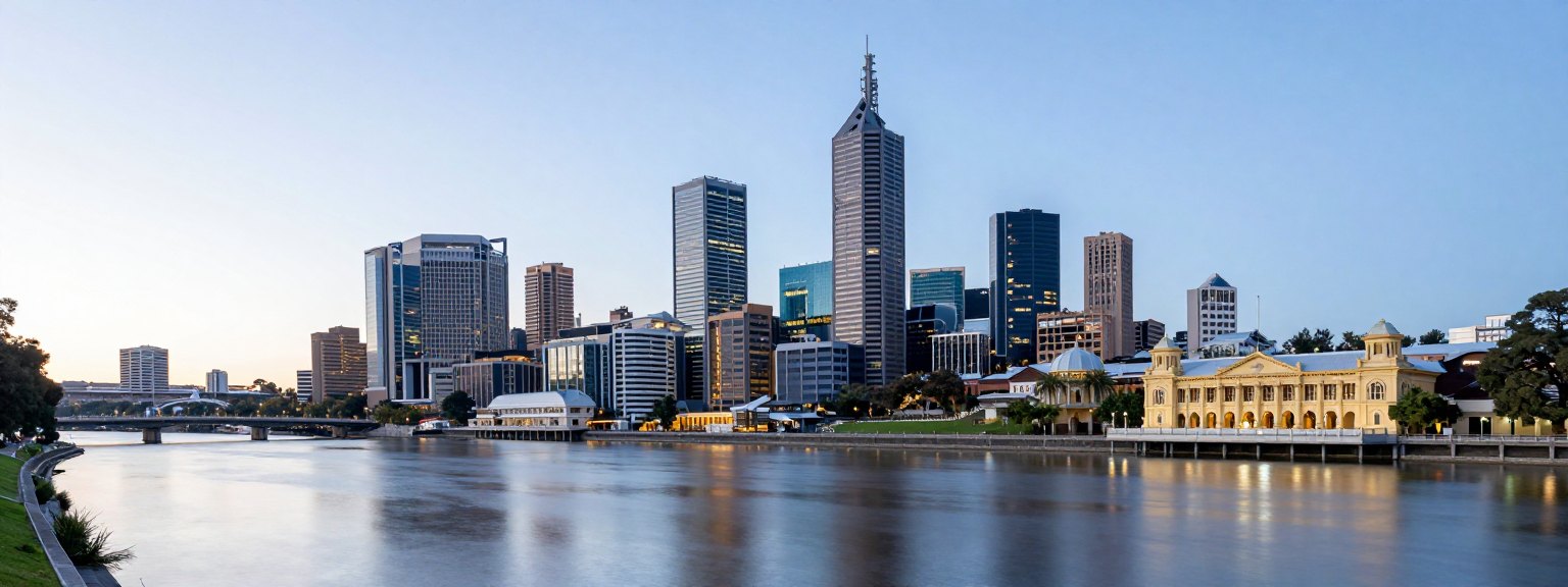 Brisbane at dusk