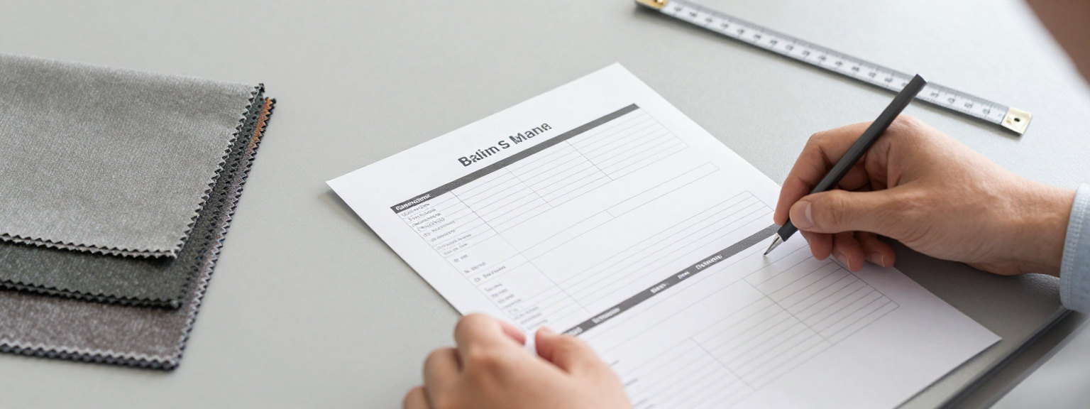 Product specification template